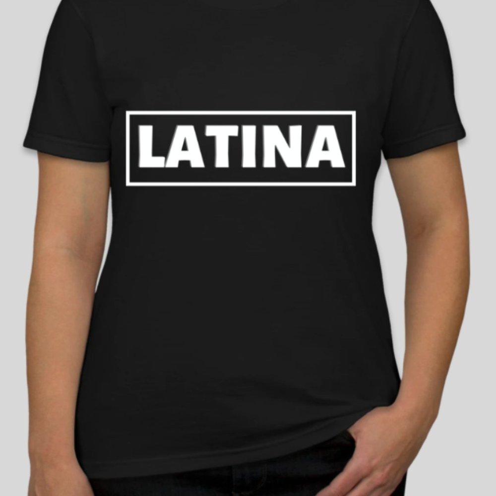 LATINA BLACK T-SHIRT